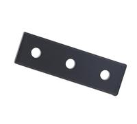 EMUKOEP Placa de Conexión para Muebles, Tablero de Junta de Soporte Recto de Aleación de Aluminio Resistente a la Oxidación, 10 Uds. (2020)