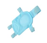 EMUKOEP Red de Soporte para Asiento de Baño para bebé con Tela de Malla Transpirable, Cuidado de la Columna Vertebral del bebé, Rosa (Azul)
