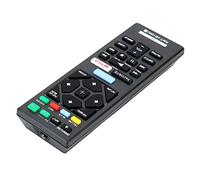 EMUKOEP Reemplazo del Control Remoto de TV Negro RMT-VB100U Larga Vida útil para un Diseño de Apariencia Hermosa aplicable: TV