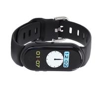 EMUKOEP Reloj Grabador de Voz con Pantalla de 0,96 Pulgadas, Grabación | Batería de 24 Horas, Reducción de Ruido, Tipo C, Clip o Uso como Pulsera para Entrevistas