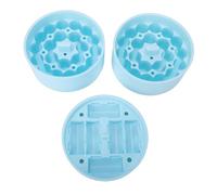 EMUKOEP Revestimiento de Inserción de Vial, Inserto Protector de Botella de Vial de Silicona para Péptidos, ¡ideal para Uso Farmacéutico y de laboratorio! (1 estilo corto 2 estilos altos)