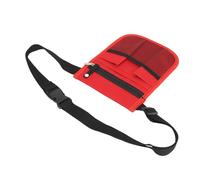 EMUKOEP Riñonera para Enfermera, Bolsa Médica con Correa Ajustable, Bolsa de Almacenamiento para Enfermera, Riñonera Roja para Profesionales de Enfermería