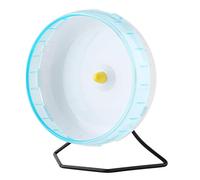 EMUKOEP Rueda Giratoria para Mascotas Silenciosa, Material Ecológico No Tóxico, Ideal para Animales Pequeños, Evita Que los Animales Sean Atrapados, Accesorio para Jaula para Mascotas