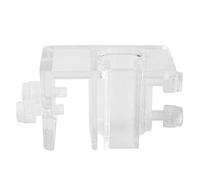 EMUKOEP Soporte de Clip de Tubo de Acrílico Ajustable, Mantiene la Integridad de la Tubería, Diseño de Doblado en Caliente, Diámetro Exterior de 12-16 Mm, 1,6 X 1,4 X 2,4 Pulgadas