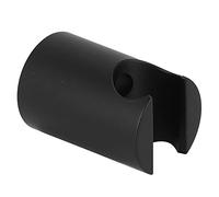 EMUKOEP Soporte de Rociador de Ducha de Mano para Baño, Abrazadera Resistente a la Corrosión Montada en la Pared para el Hogar (Negra)