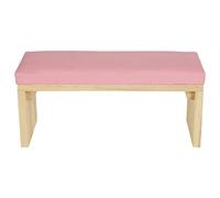 EMUKOEP Suave cojín de mano de piel sintética con diseño ergonómico para mayor comodidad, aspecto elegante, fácil de limpiar, para el hogar, salón de uñas (rosa)