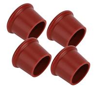 EMUKOEP Tapón de Botella de Vino, Tapa de Silicona de Color Caramelo, 20 Piezas para Amantes del Vino, Tapa Apta para Lavavajillas para Fiesta (Marrón)