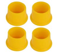 EMUKOEP Tapón de Botella de Vino, Tapa de Silicona de Color Caramelo, 20 Piezas para Amantes del Vino, Tapa Apta para Lavavajillas para Fiesta (Amarilla)