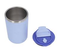 EMUKOEP Taza Autoagitadora de Acero Inoxidable 304, Taza Mezcladora Automática Multifuncional para Mezclar Batidos de té Matcha para el Trabajo, 380ml (Violeta)