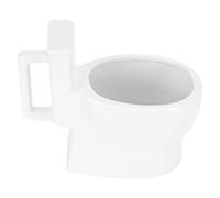 EMUKOEP Taza de Cerámica para Inodoro, Divertida Taza de café para Colección Novedosa, lo Más Destacado de la Fiesta, Experiencia de café única