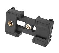 EMUKOEP Tenedor del Teléfono Móvil con la Zapata, Abrazadera del Tenedor del Teléfono Móvil, Tipo Clamp/Holder Portátil del Doble Agujero E