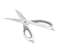 EMUKOEP Tijeras Multifuncionales Desmontables de Acero Inoxidable 420, Tijeras para Mariscos y Alimentos para el Hogar, Resistentes Al Desgaste y Fáciles de Limpiar para Cocina, Pizza Frutas, (Gris)