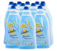 Emulsio - 12 botes de 750 ml cada uno para limpiar suelos de piedras naturales con flores de algodón y lirio de los valles