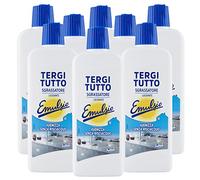 Emulsio - 8 cepillos limpiadores universales desinfectantes sin aclarado multisuperficie - 8 frascos en spray de 375 ml cada uno