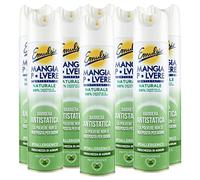 Emulsio Comer polvo El antiestático natural multisuperficie hipoalergénico Frescura de cítricos - 8 frascos de 300 ml