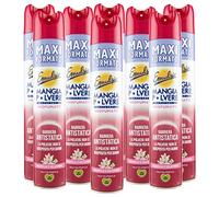 Emulsio Comer polvo El antiestático perfumado multisuperficie Barrera antiestática de Magnolia y jazmín - 8 botellas de spray de 400 ml cada una