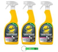 Emulsio Expert Tergiforno - Limpiador desengrasante en spray para barbacoas y barbacoas, elimina la grasa persistente y disuelve las incrustaciones de 600 ml + llavero Beni Culinari gratuito