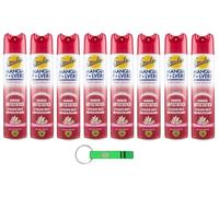 Emulsio Mangia Polvere Antistatico - Limpiador en spray para varias superficies para eliminar el polvo, aroma a magnolia y jazmín, 300 ml + llavero Beni Culinari gratuito