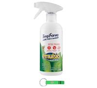 Emulsio Naturale Tergiforno - Limpiador en spray para mousses, limpia a fondo el cristal de chimeneas y estufas, desengrasa y elimina la suciedad sin esfuerzo 500 ml + llavero Beni Culinari gratuito