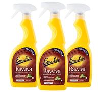 Emulsio Reaviva la piel y el cuero limpiador en spray para revestimientos de piel lisa o granulada, fórmula con aloe vera alto poder limpiador, acción protectora, perfume de larga duración - 3