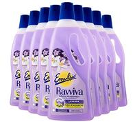 Emulsio Revive - Limpiador de suelos de acción con aroma de lavanda y naranja con fragancia de larga duración para todos los tipos de suelos, 9 botellas de 750 ml
