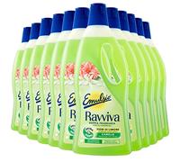 Emulsio Revive - Limpiador de suelos de acción con fórmula antiestético y posterior con flores de limón y camelia, aroma de larga duración para todos los tipos de suelos, 12 botellas de 750 ml
