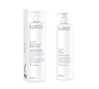 EMULSIÓN DE LAVADO DE EUBOS CUIDADO BÁSICO 400 ml en dispensador | Loción sin jabón para pieles mixtas, normales y con impurezas | Cuida la capa ácida protectora | 400ml