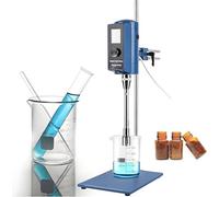 Emulsionante homogeneizador de dispersión de alta velocidad de laboratorio, 2000-28000 rpm, mezclador de pantalla digital para cosméticos, pinturas de alimentos