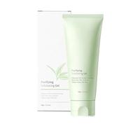 Emulsionante para cosméticos, gel exfoliante limpiador, exfoliante Greteam, gel exfoliante limpiador, limpieza hidratante de la piel, proporciona a la piel una limpieza profunda (verde, talla única)
