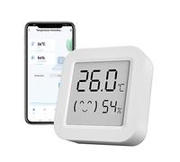 eMylo Mini Termómetro Higrometro Digital para Interior Termohigrómetro Bluetooth Medidor de Temperatura y Humedad con Control de APP y Almacenamiento de Datos, para Medir Ambiente del Hogar