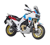 EMYMPUKSCK El Modelo De Motocicleta De Aleación Para Africa Twin Con Fondo De Base De Escena Motocicleta 1:18