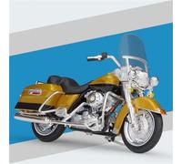 EMYMPUKSCK Modelo A Escala 1:18 De Motocicleta Clásica De Aleación Para D&avidson FLHR Road King 1999, Ideal Para Niños.