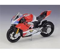EMYMPUKSCK Modelo De Motocicleta Deportiva De Aleación Para Panigale V4 S Corse, Escala 1:18, De Metal, Para Carreras De Cross Country. Juguete Para Niños.