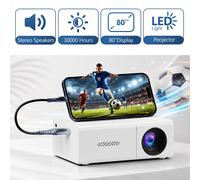 En 2026, el mini proyector ZNLYRION, completamente , será al mercado. un diseño portátil ideal para en casa, noches , campamentos, trabajo de oficina y proyección de pantallas de presentación.