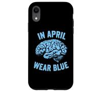 En Abril Nos vestimos de Azul para la Conciencia sobre el Autismo - Diseño del Cerebro Carcasa para iPhone XR