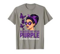 en Agosto Usamos Purple Concientización Internacional sobre Sobredosis Camiseta