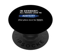 En Alemania Todos los Caminos conducen a la Salida PopSockets PopGrip Adhesivo