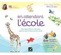 En attendant l'école Toute Petite Section: 60 grands stickers utilisables à l'infini & un crayon effaçable