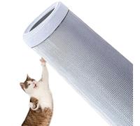 EN AyuL Protector de ventana para gatos, autoadhesivo, protección para mascotas, mosquitera de malla, mosquitera, redes de balcón para gatos, tamaño DIY (140 x 160 cm, C)