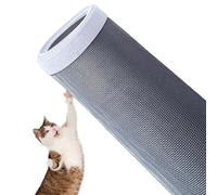 EN AyuL Protector de ventana para gatos, autoadhesivo, protección para mascotas, mosquitera de malla, mosquitera, redes de balcón para gatos, tamaño DIY (140 x 160 cm, D)