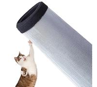 EN AyuL Protector de ventana para gatos, autoadhesivo, protección para mascotas, mosquitera de malla, mosquitera, redes de balcón para gatos, tamaño DIY (140 x 160 cm, B)