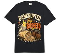 En bancarrota por Birdseed, Amante del alimentador de pájaros Divertido observador de pájaros Comfort Colors Adult Heavyweight T-Shirt