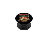 En bancarrota por Birdseed, Amante del alimentador de pájaros Divertido observador de pájaros PopSockets PopGrip Adhesivo