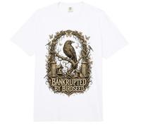 En bancarrota por Birdseed Raven Bird Feeder Lover Comfort Colors Adult Heavyweight T-Shirt