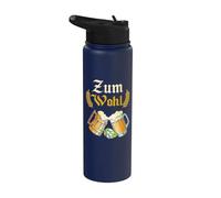En beneficio de los bebedores de cerveza añeja y los amantes Stainless Steel Insulated Water Bottle