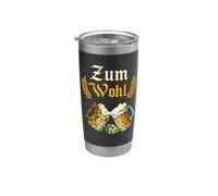En beneficio de los bebedores de cerveza añeja y los amantes Vaso térmico de acero inoxidable de doble pared