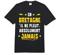 En Bretaña Nunca llueve Absolutamente Humor Breton Comfort Colors Adult Heavyweight T-Shirt