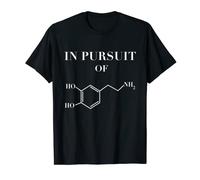 En busca de la camisa geek de la química de la felicidad de la dopamina Camiseta