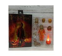 (En caja) Película clásica Trick R Treat modelo de figura de acción juguete muñeca de regalo de Halloween