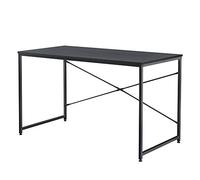 [en.casa] Mesa de Oficina y Trabajo Negro, 120 x 60 x 72 cm
